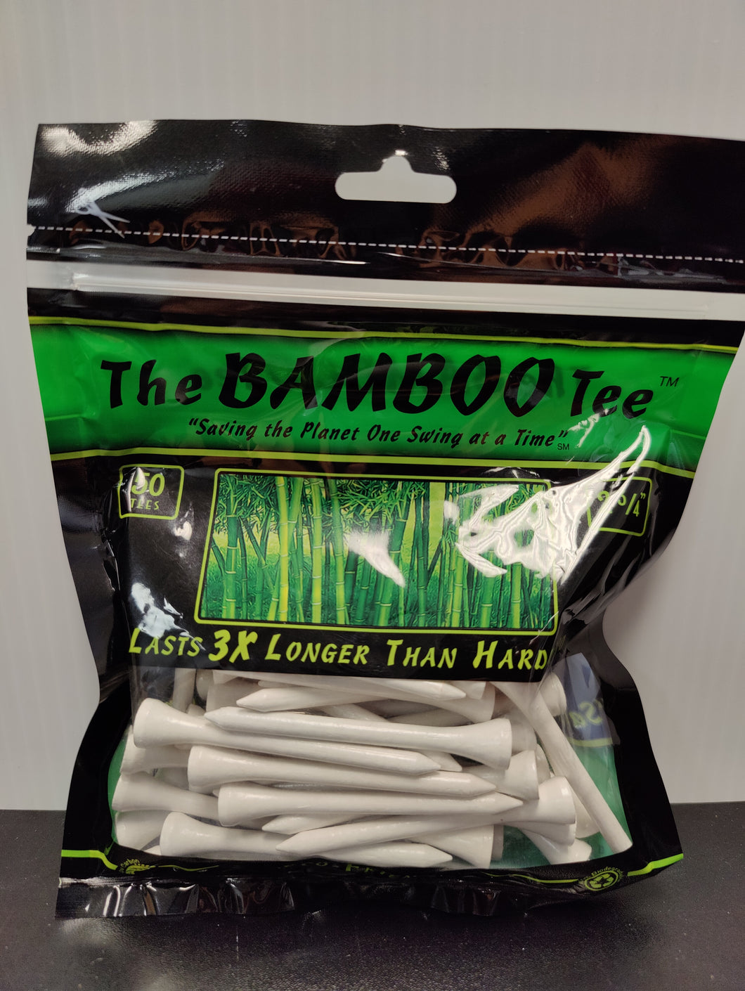 Bamboo Tee Packs white or brown pkg of 50