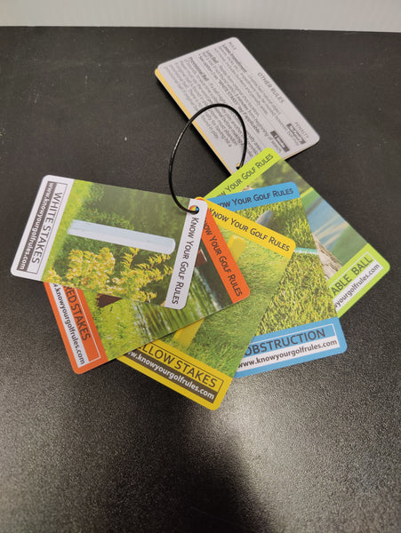 Know Your Golf Rules Cards